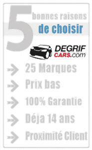 Avantages Degrifcars