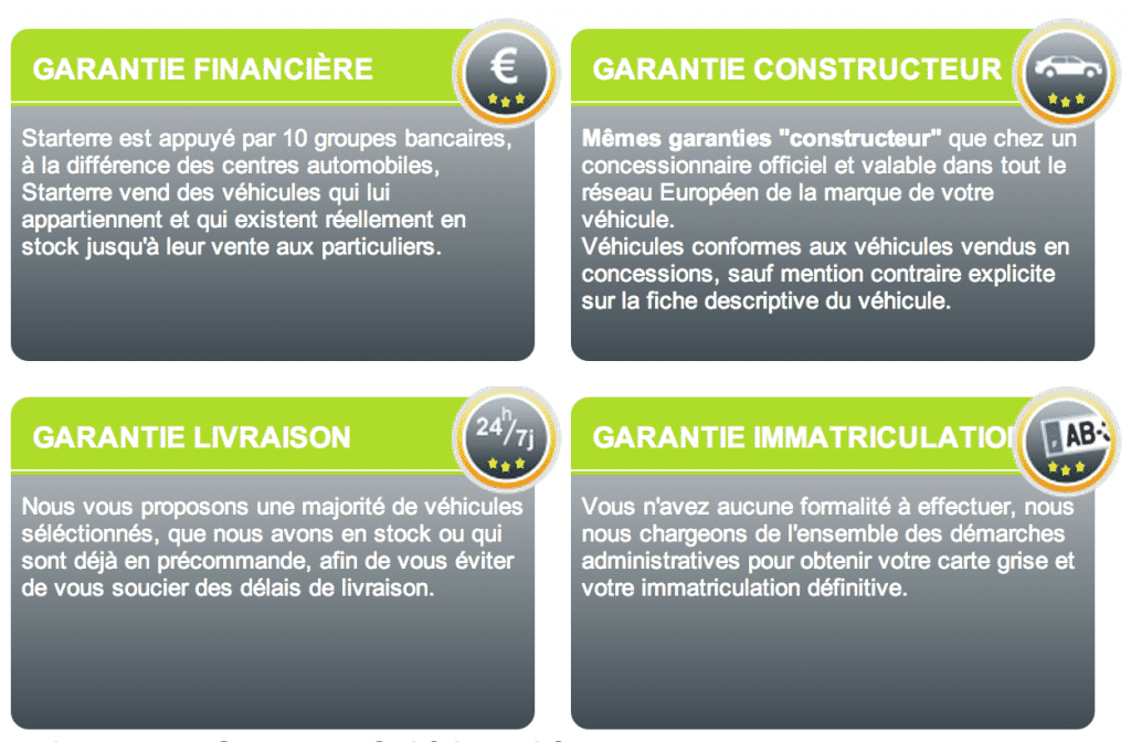 garantie Starterre