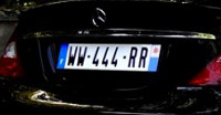 Plaque provisoire WW
