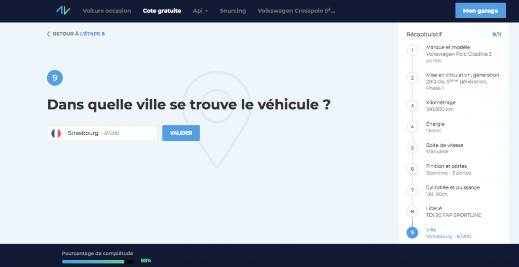 calculer gratuitement la cote de son auto