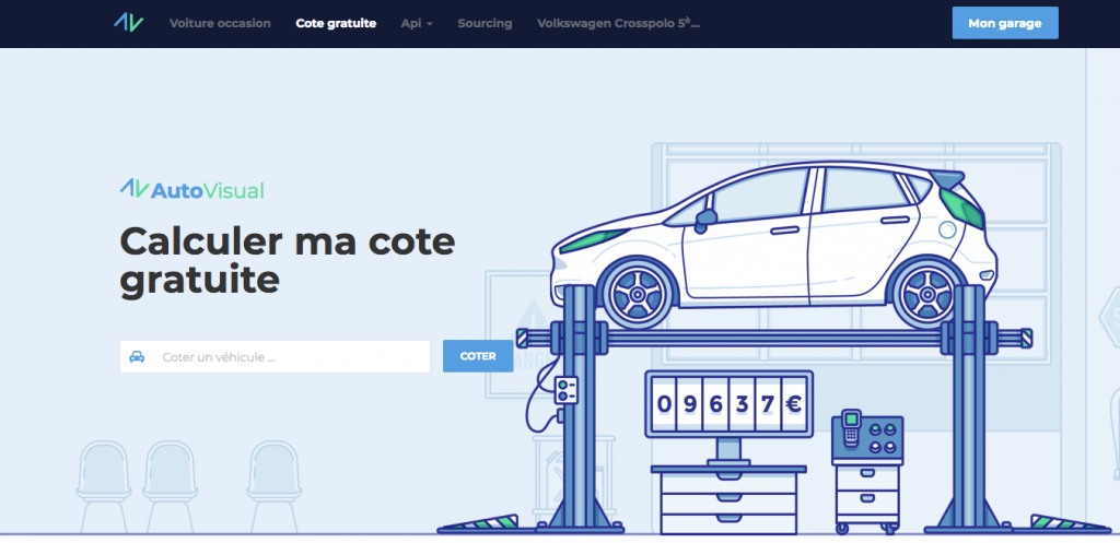 Calcul de la cote de la voiture